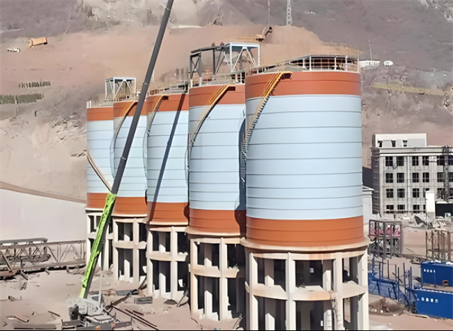 南关高架钢板仓